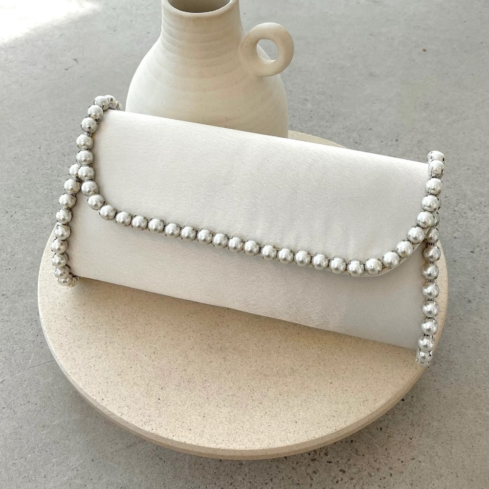 Ivory Purse / Clutch
